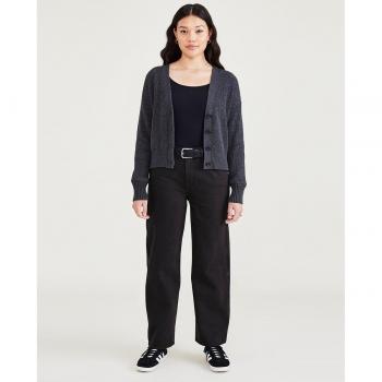 Dockers Jeans High Waist Nero Garment Dye 29