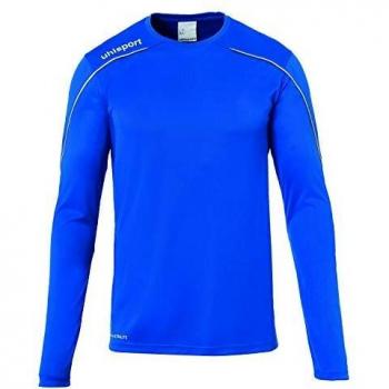Uhlsport Kinder Langarmtrikot Stream 22, azurblau/Weiß