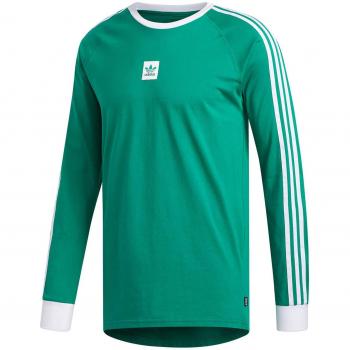 Adidas Langarm T-Shirt Cali Bb in Bold Grün Weiß