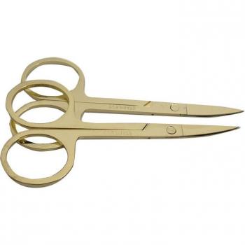 2pcs Curved Nail Scissors for Eyelash and Cuticle Care