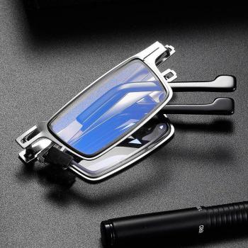 No screws Folding Glasses Portable Reading Glasses Mens Anti-Blue Ray Presbyopic Eyeglasses +2.5