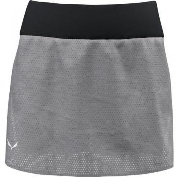 Salewa Pedroc 2 Durastretch Skort Women Grey XS – Size XS, Grey color, Women's Durastretch fabric