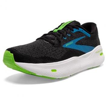 Chaussures Brooks Ghost Max Homme, Noir et Blanc, Taille 45,5