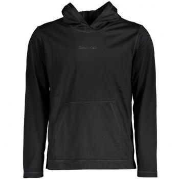 Calvin Klein Black Hoodie with Logo Print