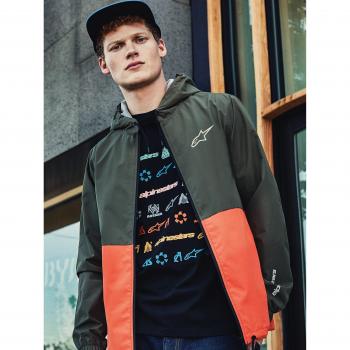 Giacca in Tessuto Alpinestars Speeder 2XL Verde Arancione