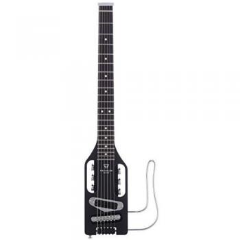 Guitare Traveler Électrique Ultra-Légère Noir pour Enfants