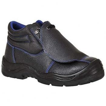 Scarpe antinfortunistiche alte Portwest S3 SRC HRO Metatarsale Steelite per Saldatore Nero/Blu 40