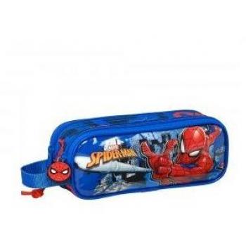 Portatodo Doble Spiderman Safta Azul Y Rojo