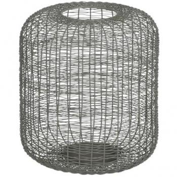 Lanterna Verde in Ferro 25 x 25 x 27 cm