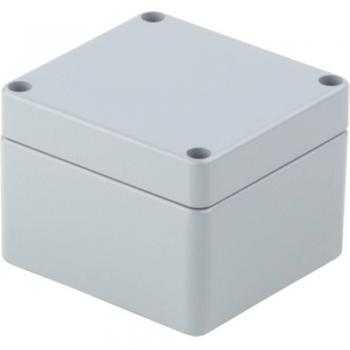 Weidmüller 9529120000‑10 Boîtier universel 70 × 70 × 45 mm aluminium gris