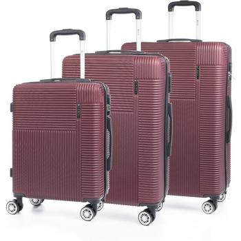 Conjunto de 3 Maletas Rígidas ABS DAM