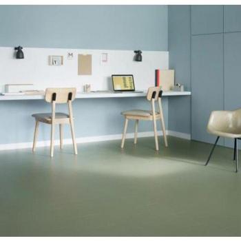 Forbo marmoleum Click linoléum Romarin Green 30 x 30 cm