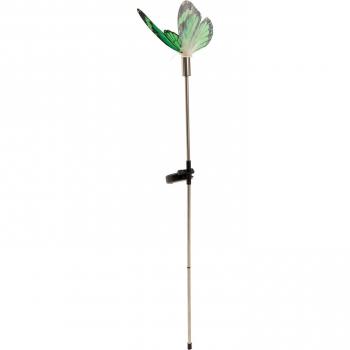 Deko-Solarleuchte mit Schmetterlingsdesign