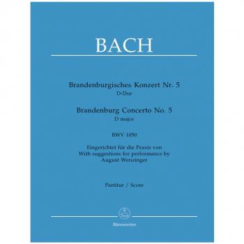 Partitions classique BARENREITER BACH J.S.