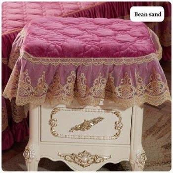 Thick Crystal Velvet Coffee Table Protector