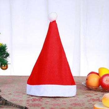 Adult and Children Cotton Santa Hat with Tassel