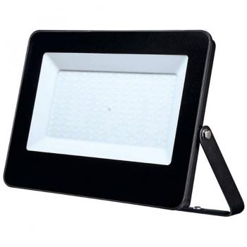 Proiettore LED 200W Nero Luce Fredda 6000K Esterno IP66 9000 Lumen
