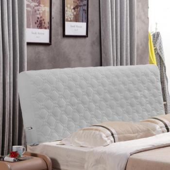 Housse de protection extensible pour tête de lit en cuir, 220 cm, anti-poussière
