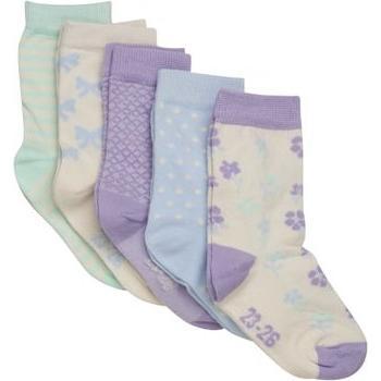 Minymo Calzini 5 unità Lavanda