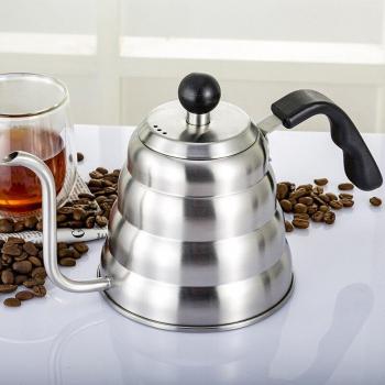 Hervidor Compacto 1,2 L – Acero y Termómetro