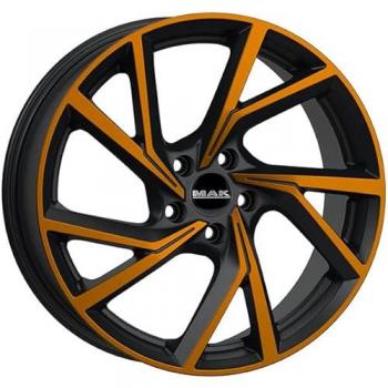 Cerchio in lega MAK KASSEL 8x20 5x112 ET 40 Nero e Bronzo