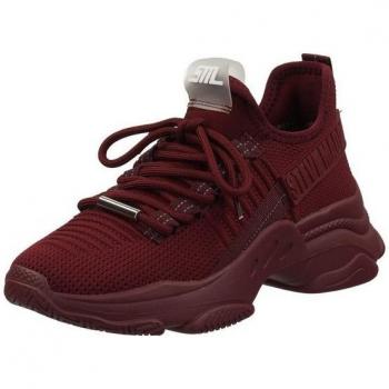 Sneaker Steve Madden Mac-E in Tessuto Bordeaux EU 37
