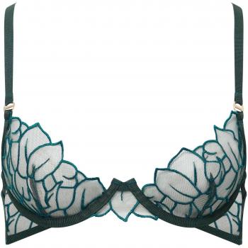 Bluebella Green Embroidered Laurel Leaf Bra