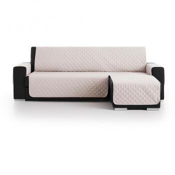 Copri divano chaise longue avorio 200cm Belmarti