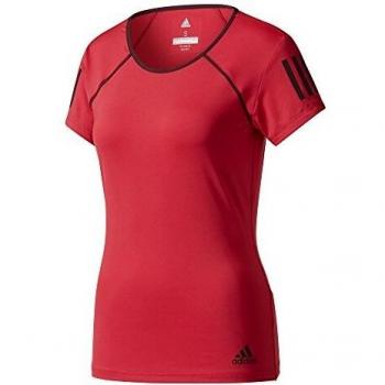 Adidas Club Pink & Burgundy Short Sleeve T-Shirt, XS