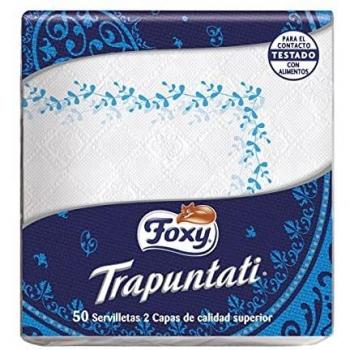 Foxy Servilletas Suaves como la Tela Pack Ahorro 16 x 50 Uds