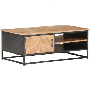 Coffee Table 90x50x35 cm vidaXL Solid Acacia Wood