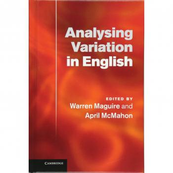 Analysing variation in english