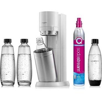 Machine à soda Sodastream DUO Blanche Pack 4 bouteilles