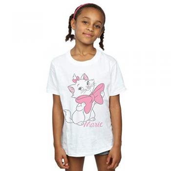 T-shirt Disney Marie avec Nœud pour Enfant