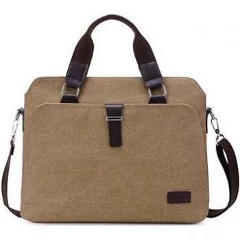 Scione Men's Cross-Body Canvas Handbag
