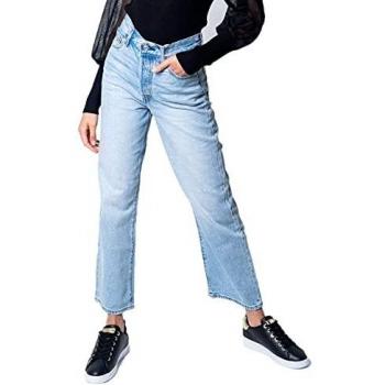 Levi’s Jeans Ribcage Ankle Straight in Denim Blu