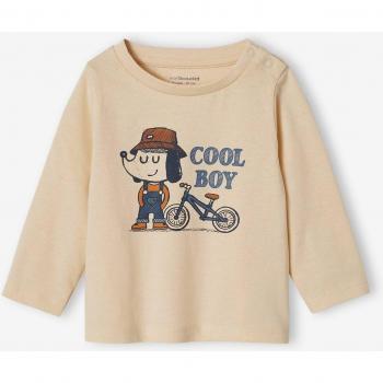 Camiseta Beige Arena Cool Boy para Bebés