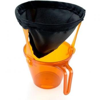 GSI Permanentfilter für Camping-Java-Drip – Clip‑Befestigung aus Nylon und PP