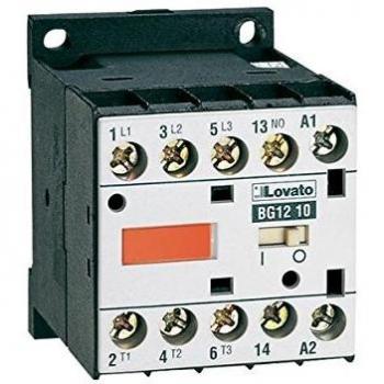 Contattore tripolare 9A Lovato AC-110V 1NA 11BG0910
