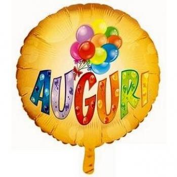 Palloncino Mylar Elio Auguri 22 Pollici