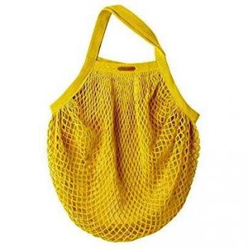 Grüner Zitrus‑Netztasche 36x40 cm – Living Crafts