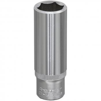 Sealey 1/4 Drive Deep Hexagon WallDrive Socket Metric