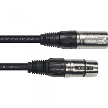 Tresse jaune HP 10 m, connecteur XLR double