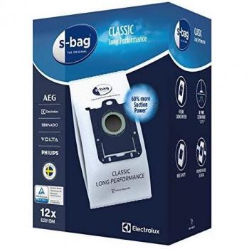 Electrolux E201SM Sac Aspirateur S-bag Classic Long Performance, 12 sacs