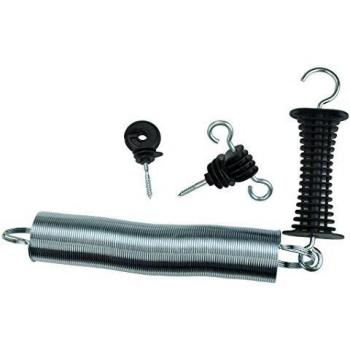 Kit de cercado eléctrico de muelle con aislador