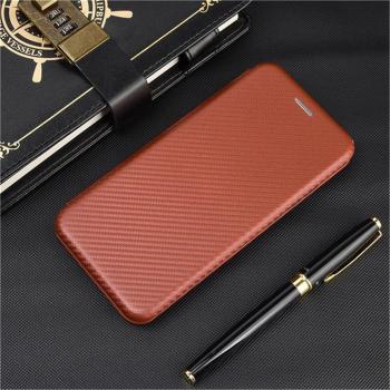 Funda Lujosa de Fibra de Carbono Moto G9