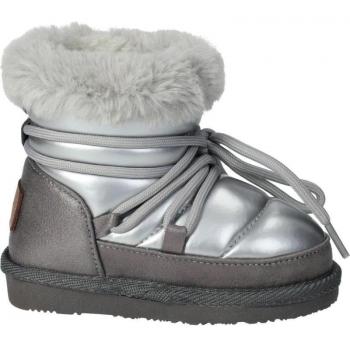 Botines OSITO niña con forro de pelo sintético, color plata