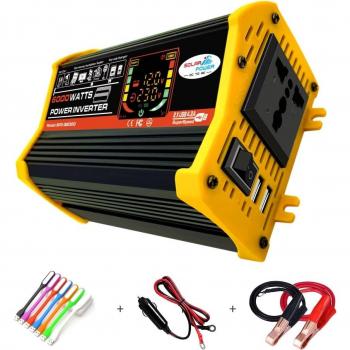 EFOISON 6000 W Solar‑Generator für Fahrzeuge: DC12V auf AC220V/110V – Laptop & Bohrer