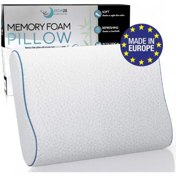 Oreiller Ergonomique en Mousse à Mémoire de Forme 60 x 40 cm