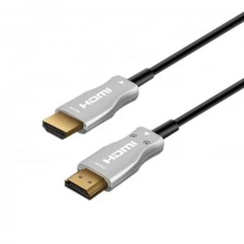 Cable hdmi ewent 4k uhd fibra optica hibrido 10m